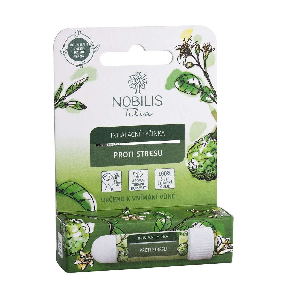 Anti-stress inhalation stick