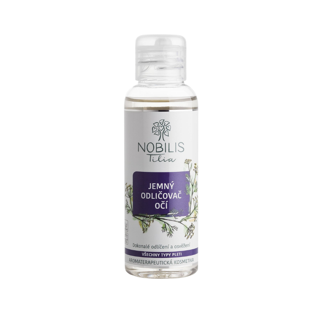 Gentle eye make-up remover