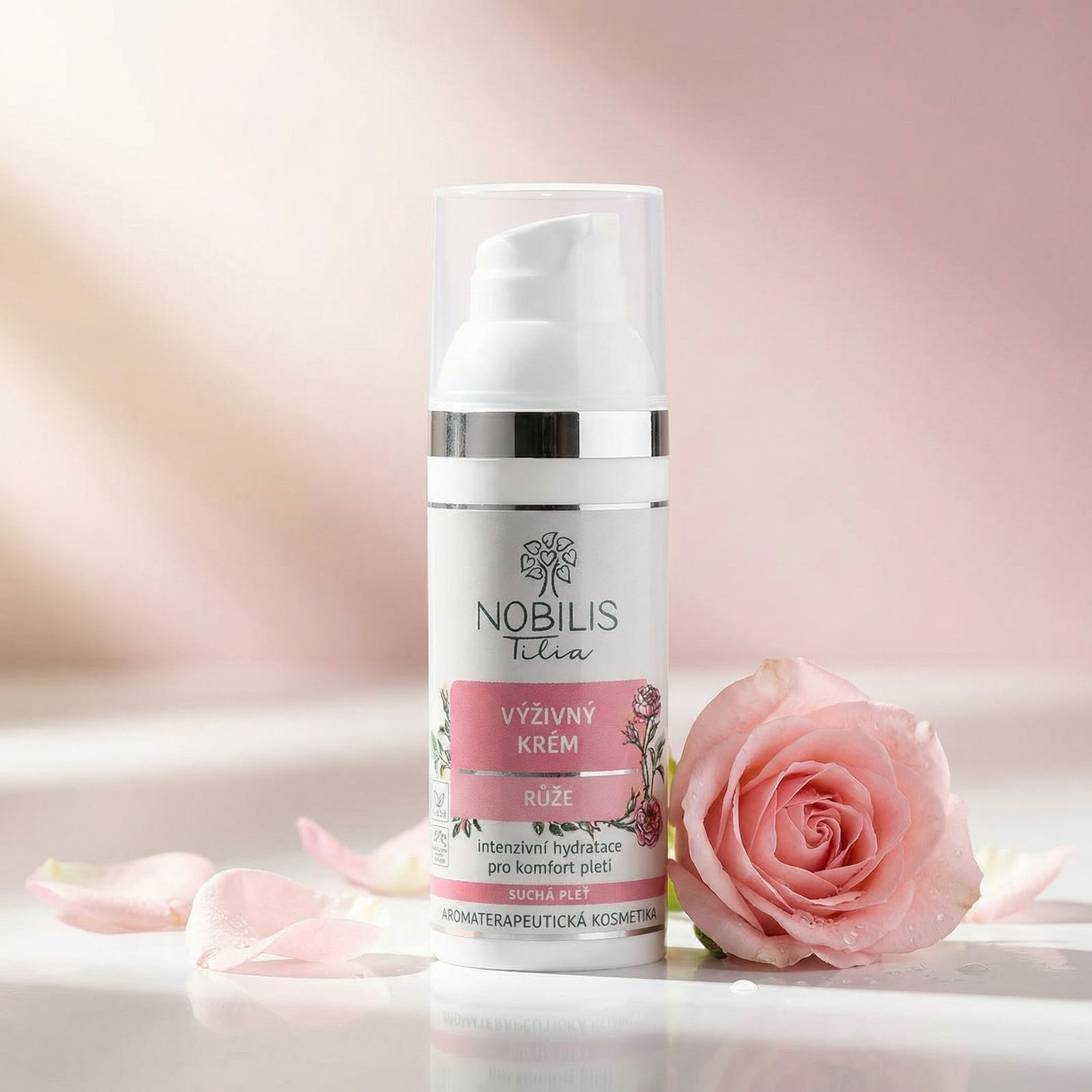 Nourishing cream Rose